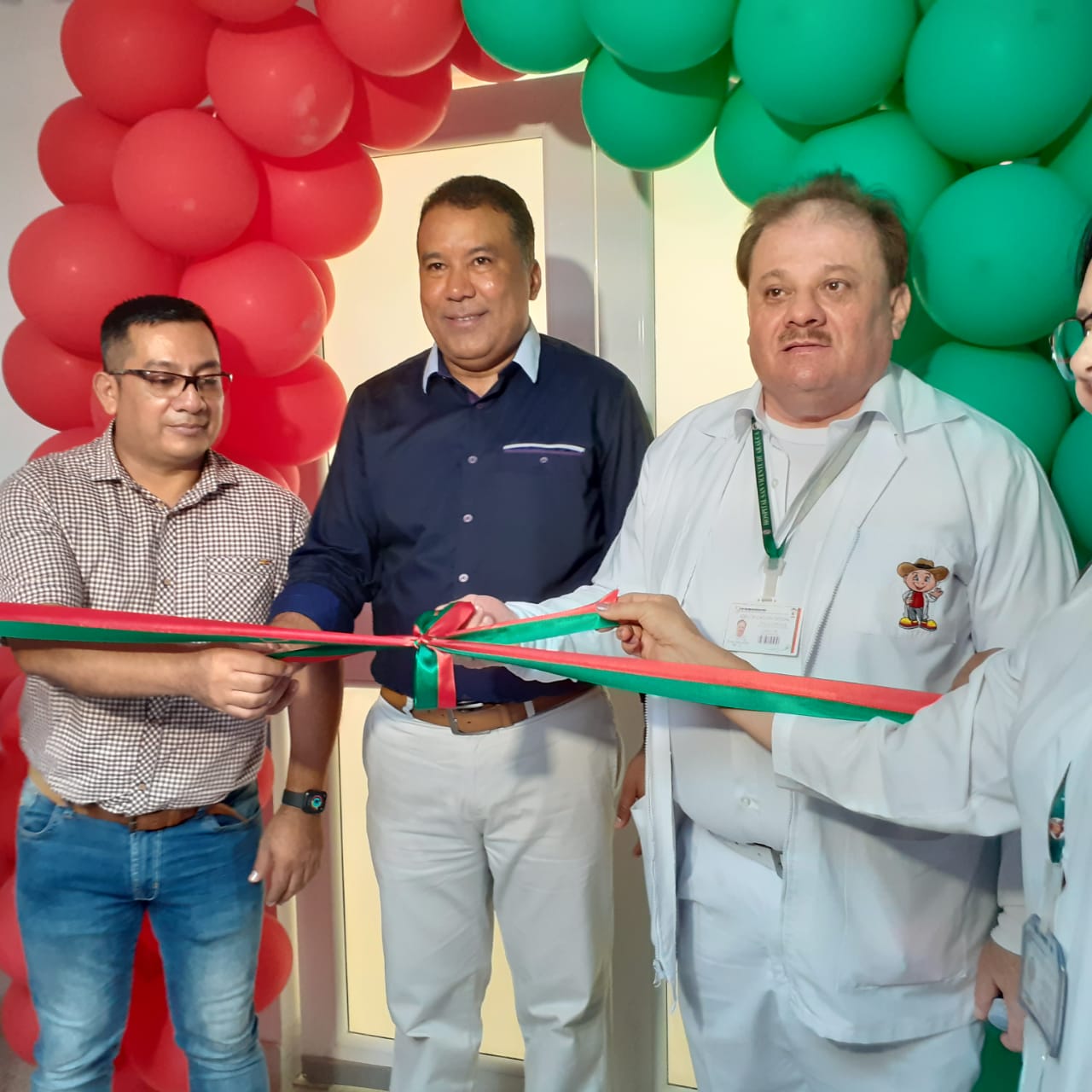 Hospital San Vicente de Arauca ESE con la ampliación de 7 cubículos más para la Unidad de Cuidados Intensivos