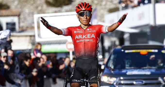 ¡Voló el cóndor!: Nairo Quintana ganó la etapa reina de París Niza