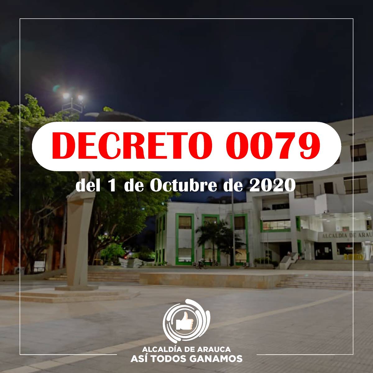 En octubre continuarán medidas de pico y cédula y pico y género en el municipio de Arauca