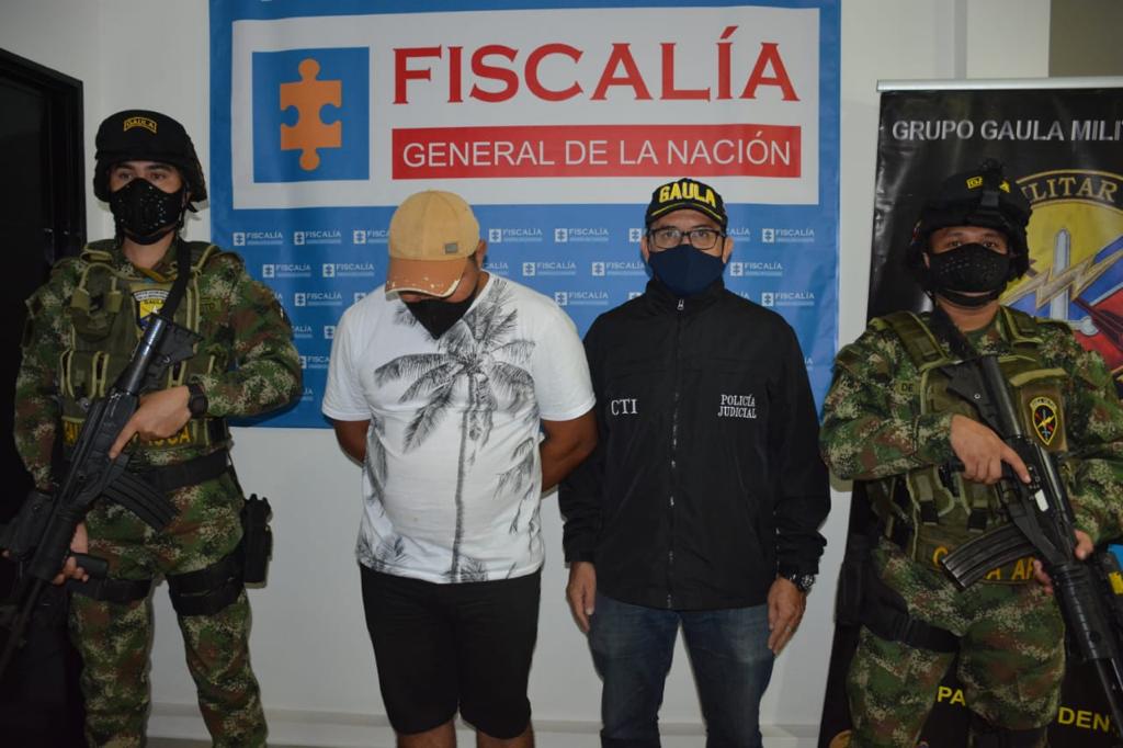 Capturado alias Pelusa, señalado de extorsionar a comerciantes de Arauca
