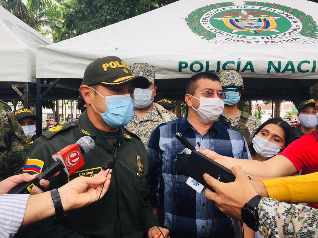 Policía Nacional fortalece seguridad en Arauca, en desarrollo plan plataforma
