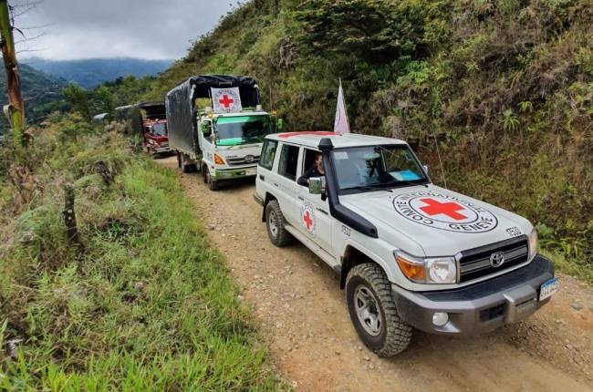 La Cruz Roja muestra su preocupación por la situación humanitaria de Colombia