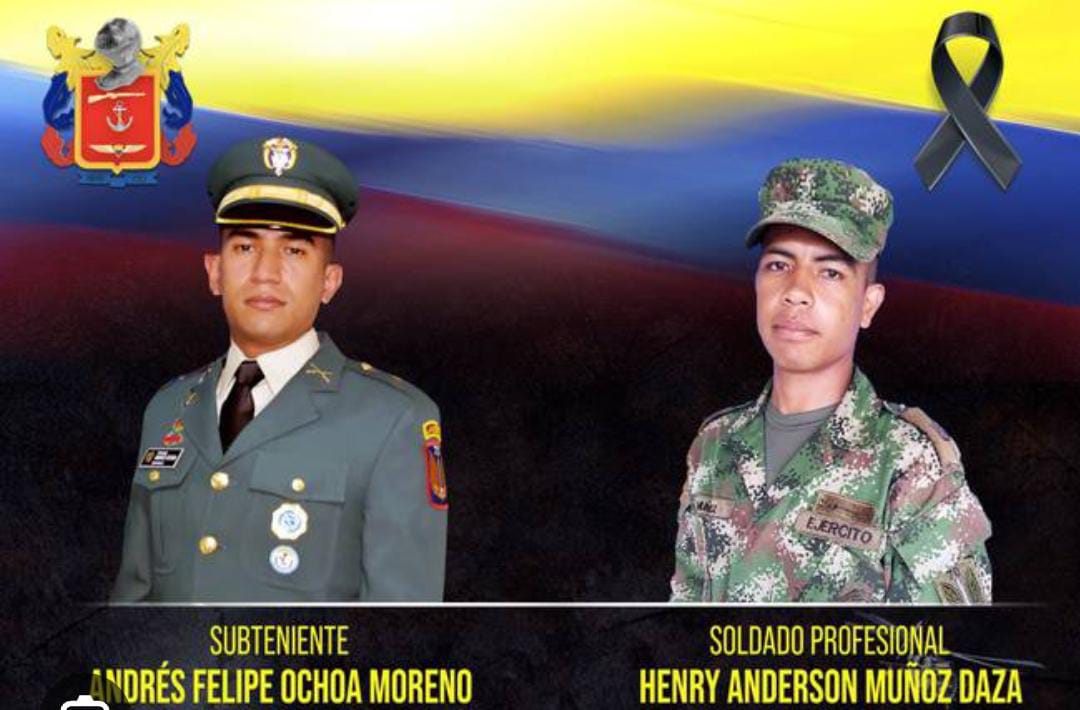 Dos militares muertos y un guerrillero abatido deja enfrentamientos contra disidencias en Caquetá