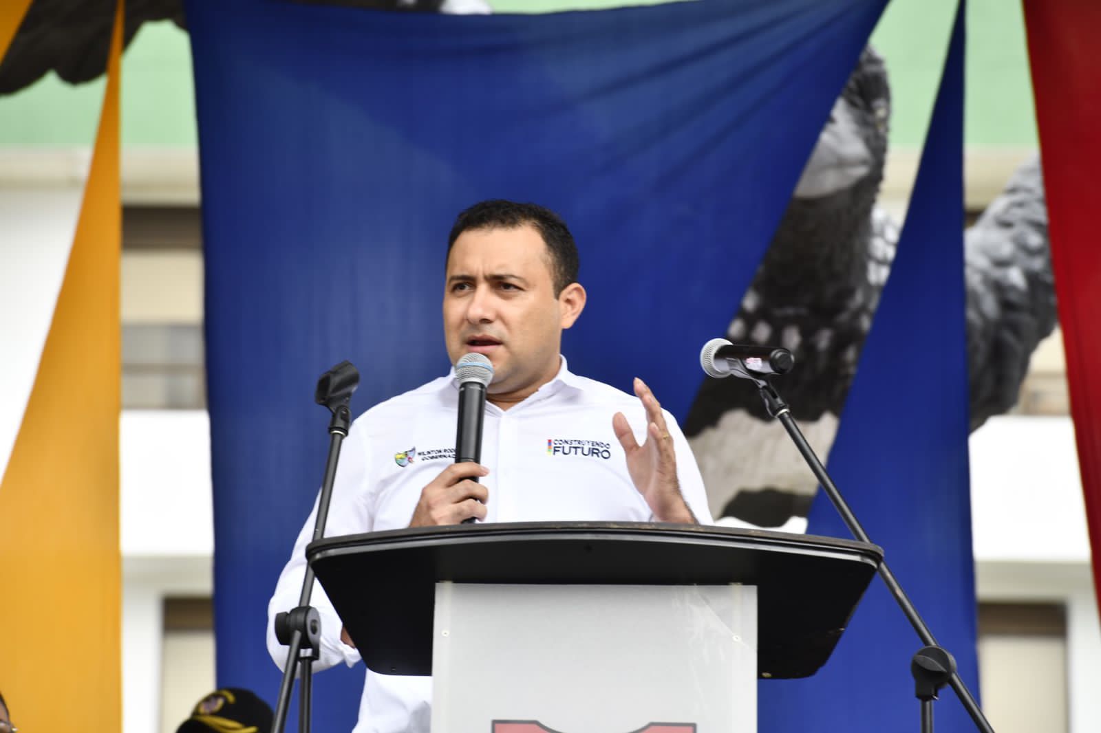 Gritamos con esperanza que Arauca clama la paz, con la inversión social del Gobierno nacional, dijo Gobernador en celebración del Día de la Independencia