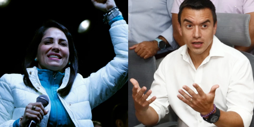 Elecciones en Ecuador: Luisa González y Daniel Noboa se enfrentarán en segunda vuelta presidencial