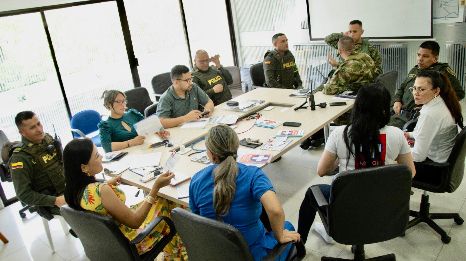 El departamento de Arauca busca implementar estrategias para el fortalecimiento del uso adecuado del emblema protector de la Misión Médica