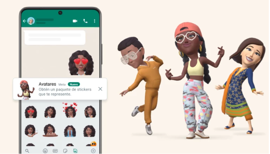 WhatsApp ahora permite realizar videollamadas con avatares en dispositivos Android