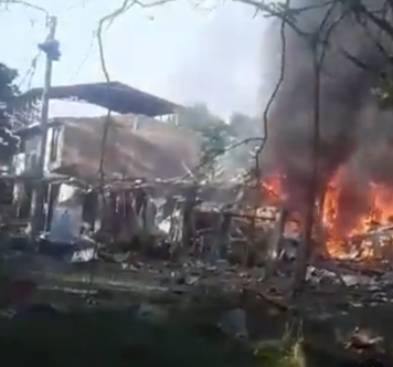 Escalada terrorista en Cauca: atacan base militar en Suárez y estación de Santander de Quilichao