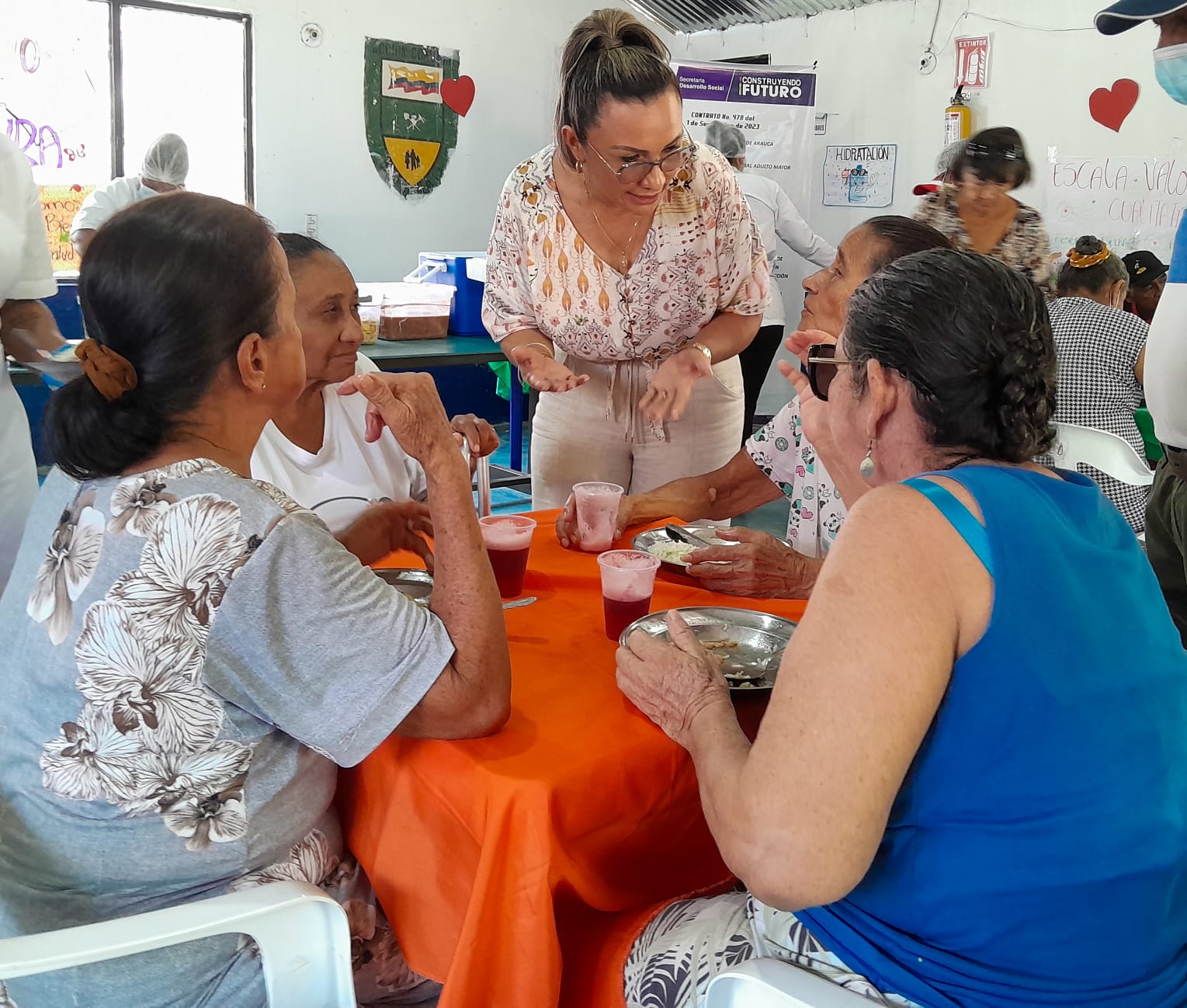 1.700 adultos de todos los municipios de Arauca reciben ración caliente