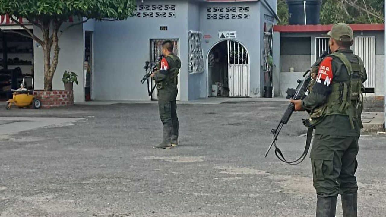 ELN patrulló las calles de Panamá de Arauca