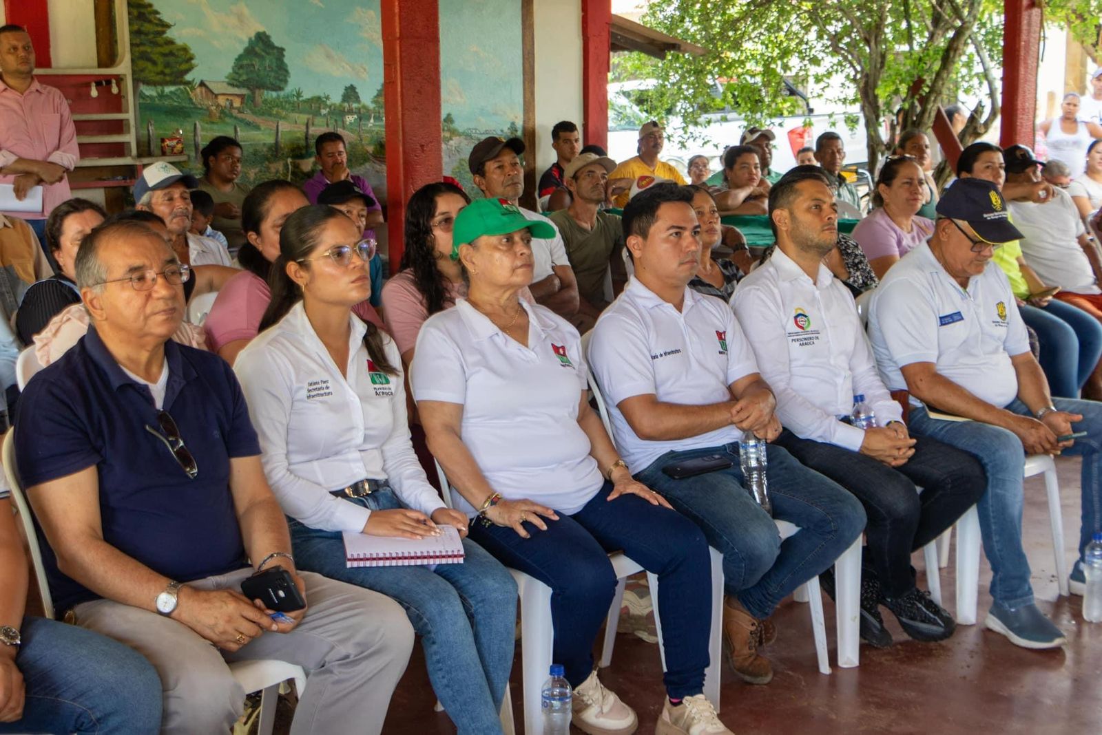 Alcaldía de Arauca realizó socialización del proyecto de obra de mitigación del riesgo para el sector de Monserrate