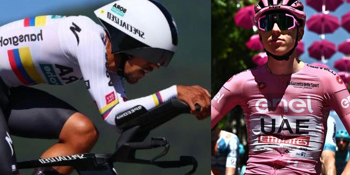 Daniel Martínez desafía al líder del Giro de Italia, Tadeg Pogacar: ‘No es imbatible’