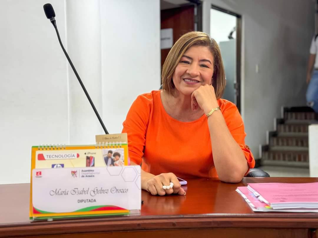 Queda en firme la salida de María Isabel Gélvez Orozco como diputada de Arauca