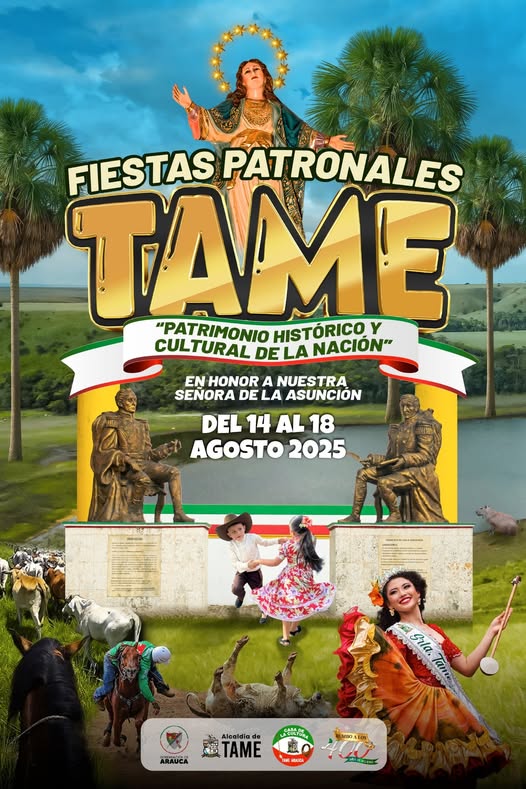 Tame celebra sus Fiestas Patronales 2025