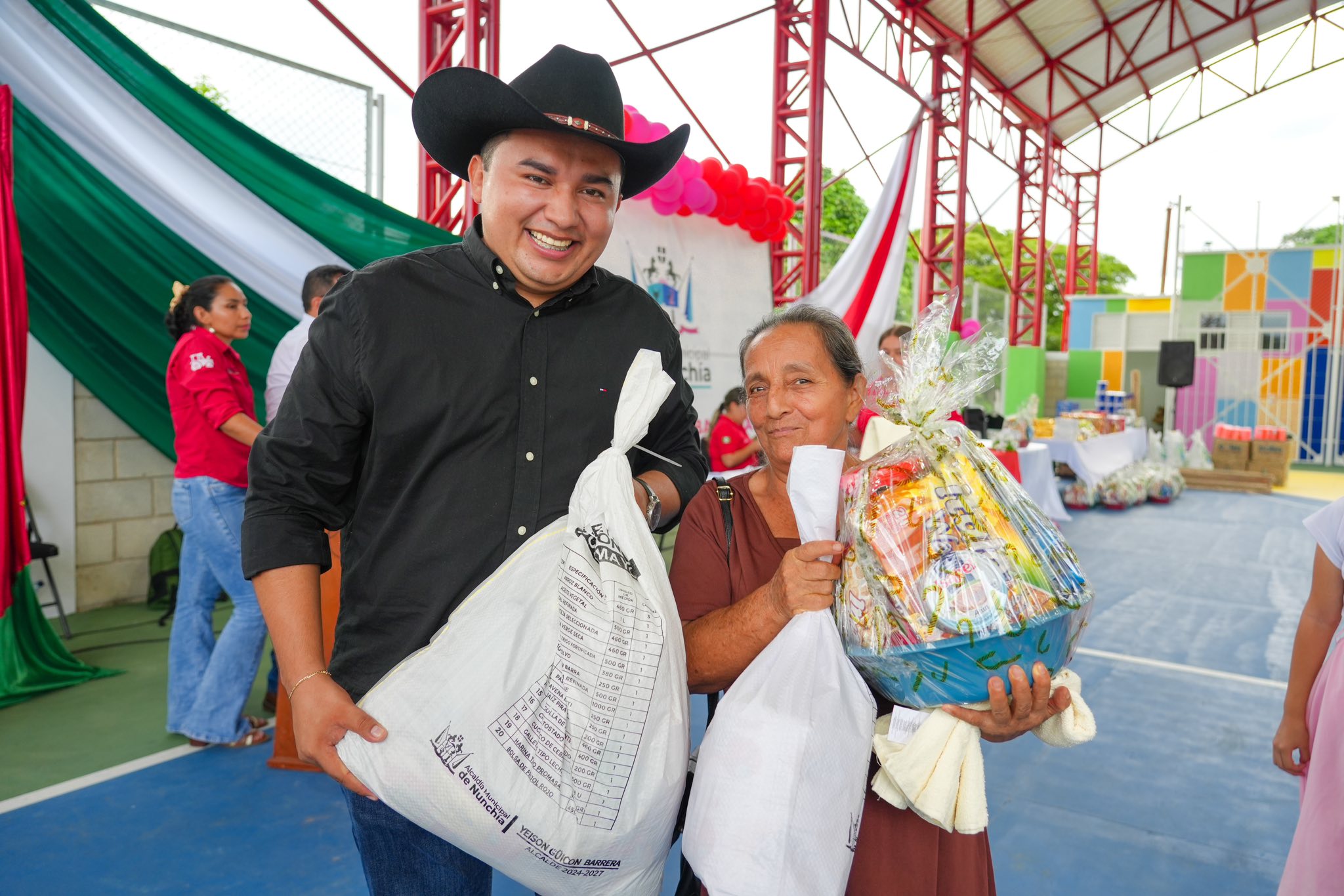 Más de 160 adultos mayores de Nunchía recibieron ayudas nutricionales y kits de bienestar