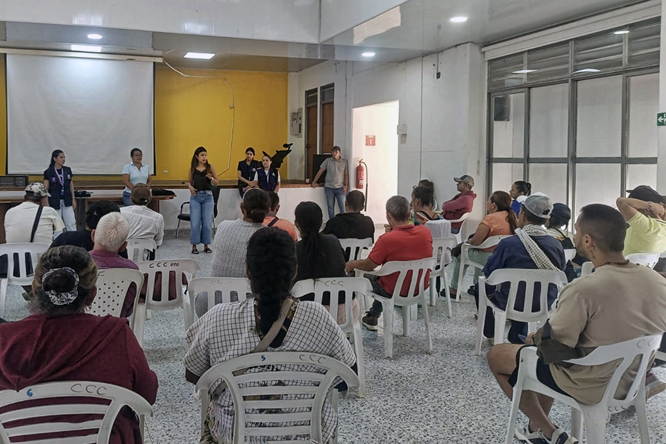 Defensoría realizó jornada masiva de toma de declaraciones para que víctimas sean reparadas integralmente en Arauca
